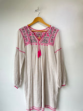 Ulla Johnson Raw Silk Embroidered Dress
