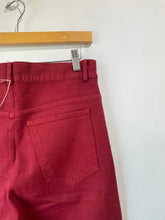 Vintage Caron Callahan High-Waisted Red Jeans