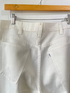 Vintage Levi’s Sta-Prest White Trousers