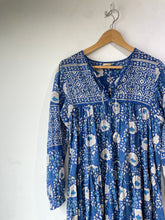 Matta Blue Block Print Dress