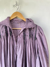 Vintage Victorian Overdyed Purple Dress