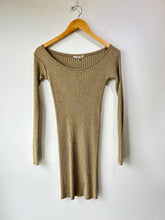 Vintage Helmut Lang Shiny Ribbed Bodycon Dress