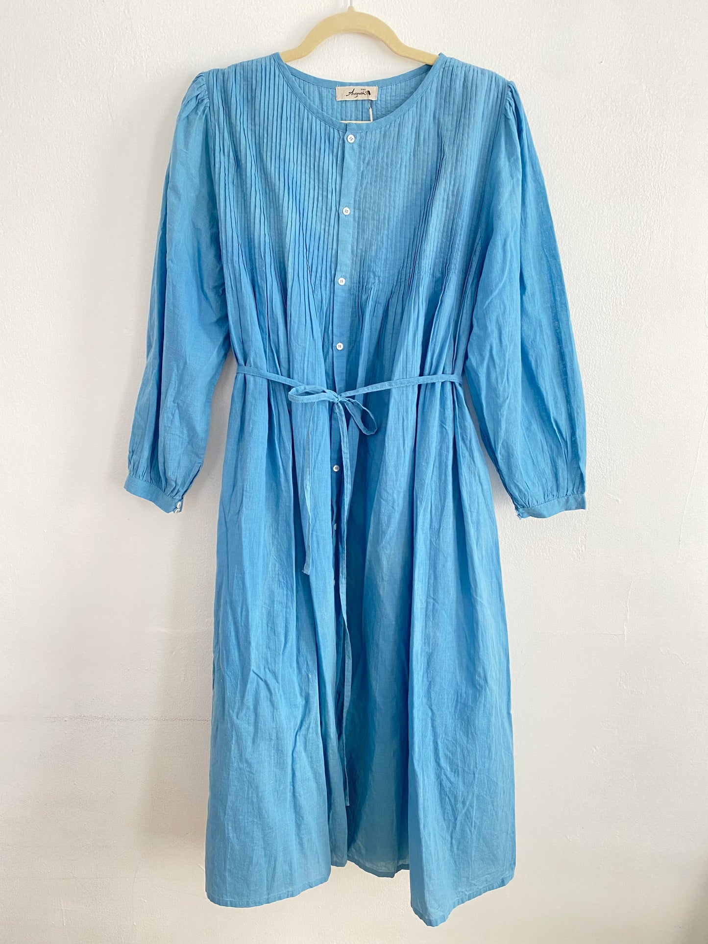 NWT Ichi Antiquities Light Blue Cotton Dress The Curatorial Dept. NWT Ichi Antiquities Light Blue Cotton Dress The Curatorial Dept.
