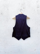 Vintage Reversible Houndstooth Vest - The Curatorial Dept.