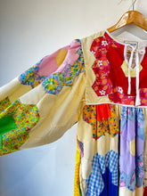 Farewell Frances Lucy Upcycled Honeycomb Patchwork Quilt Dress - The Curatorial Dept.