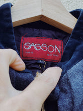 Vintage Sasson Charcoal Cropped Jacket - The Curatorial Dept.