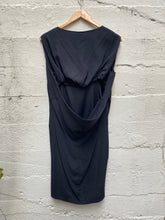 Zero by Maria Cornejo black silk dress - The Curatorial Dept.