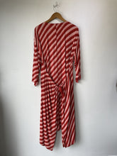 Vintage Issey Miyake Striped Red Dress
