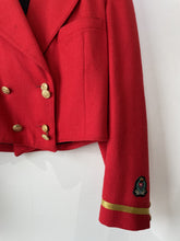 Vintage Forenza Red Cropped Suit Jacket