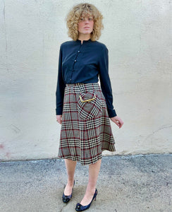 Vintage Bonnie Cashin Change Purse Pocket Skirt