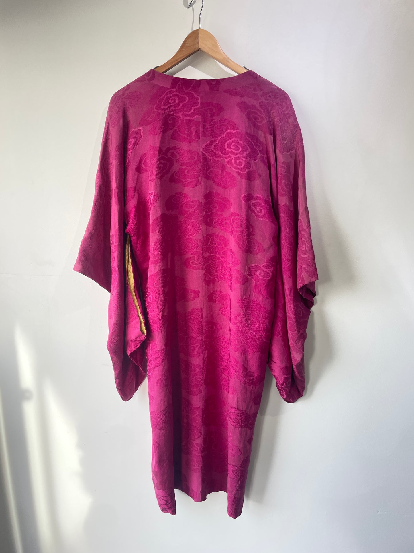 Vintage Magenta Kimono - The Curatorial Dept.