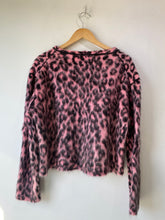 Céline Pink Cheetah Print Sweater