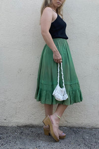 Mini White Crochet Bag - The Curatorial Dept.