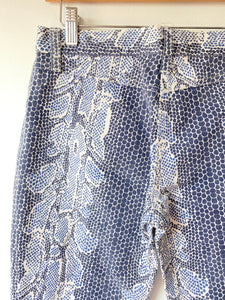 Vintage Emanuel Ungaro Fever Snake Print Jeans - The Curatorial Dept.
