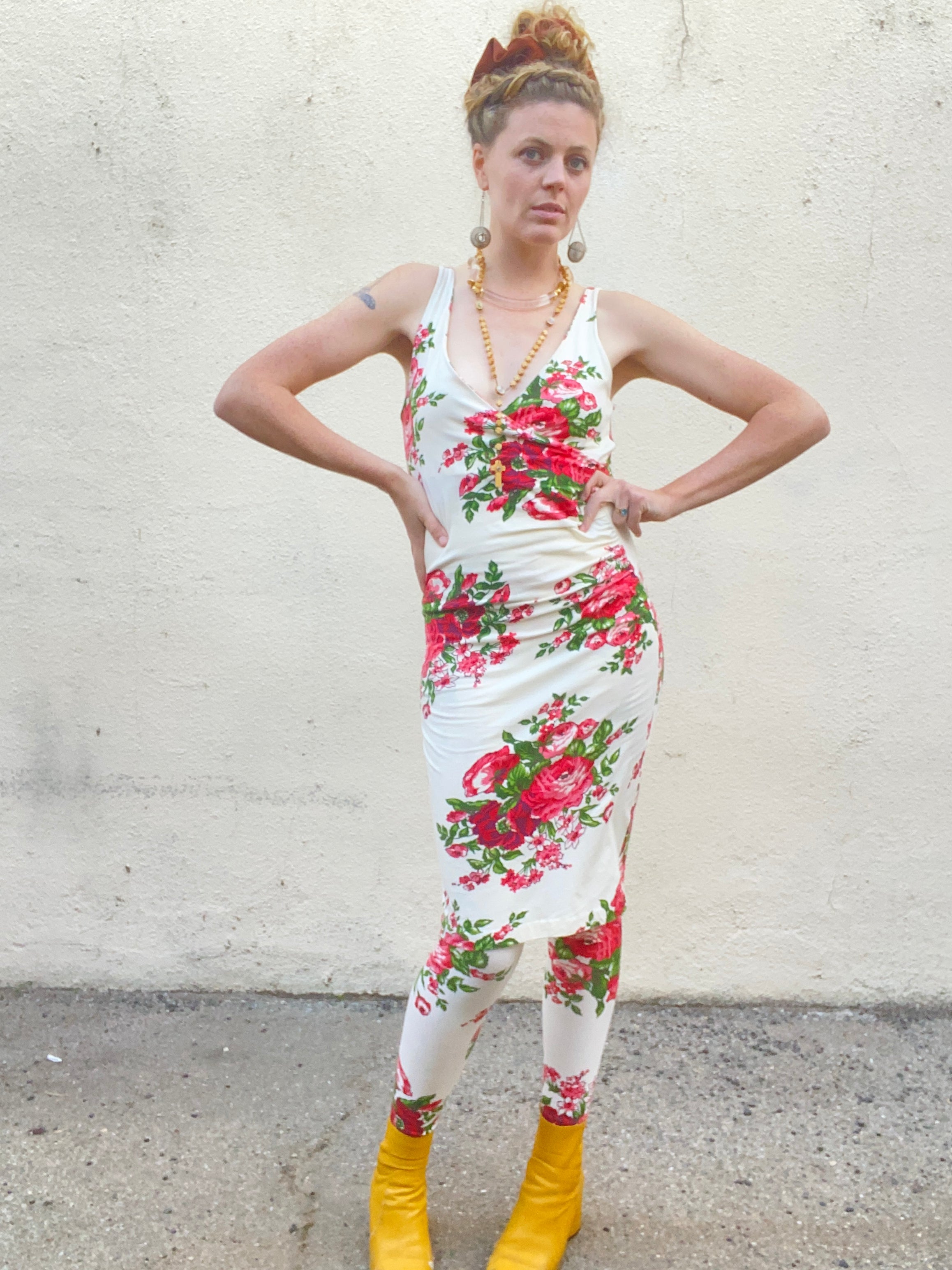 Vintage Betsy Johnson Punk Label Floral 3-Piece Set – The