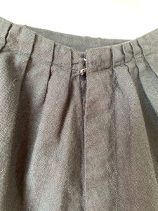 Vintage Overdyed Victorian Skirt with Lace - The Curatorial Dept.