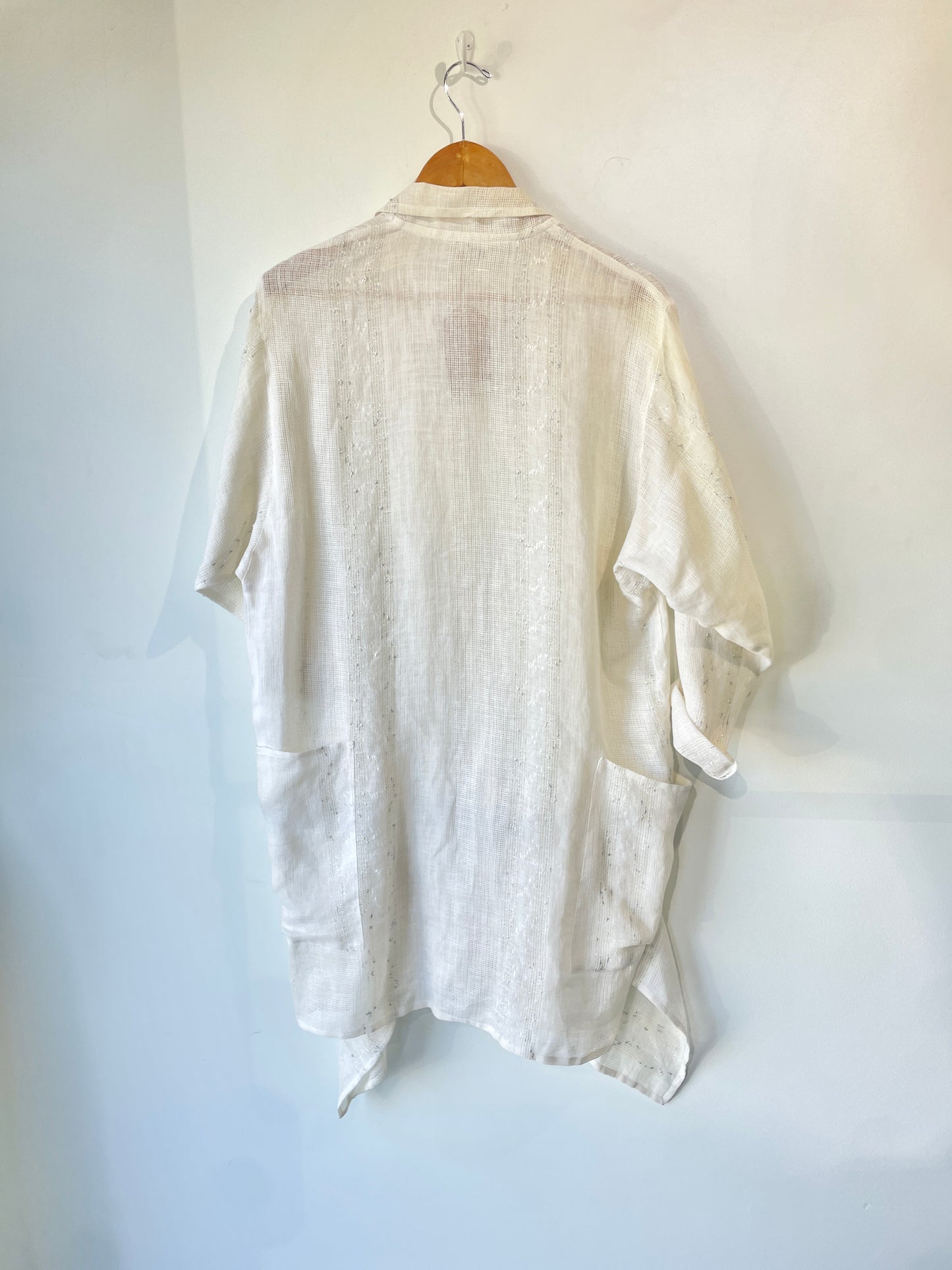 Vintage Umberto Ginocchietti Linen Duster - The Curatorial Dept.