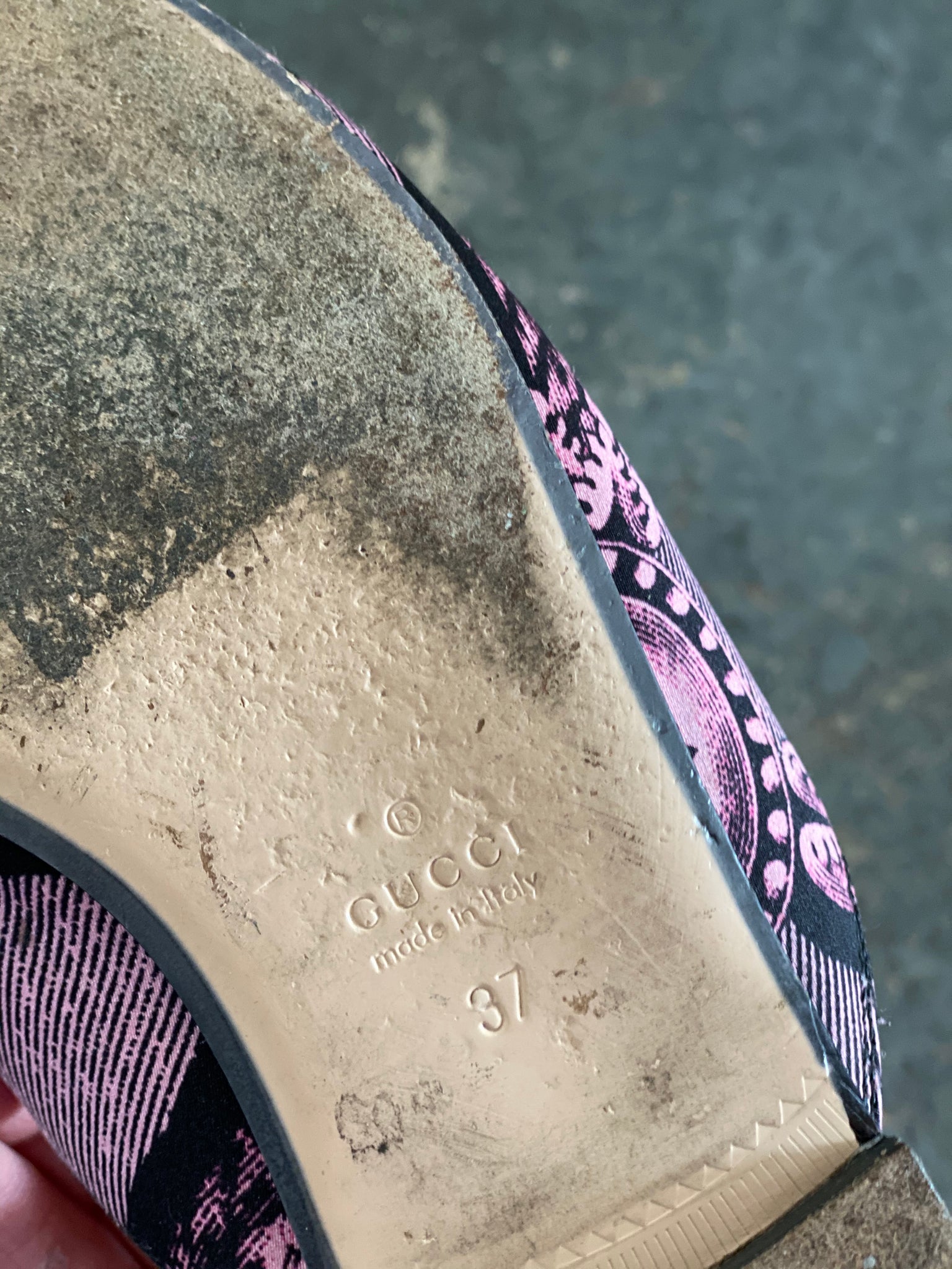 Gucci Princetown Pink Slides 37 – The Curatorial Dept.
