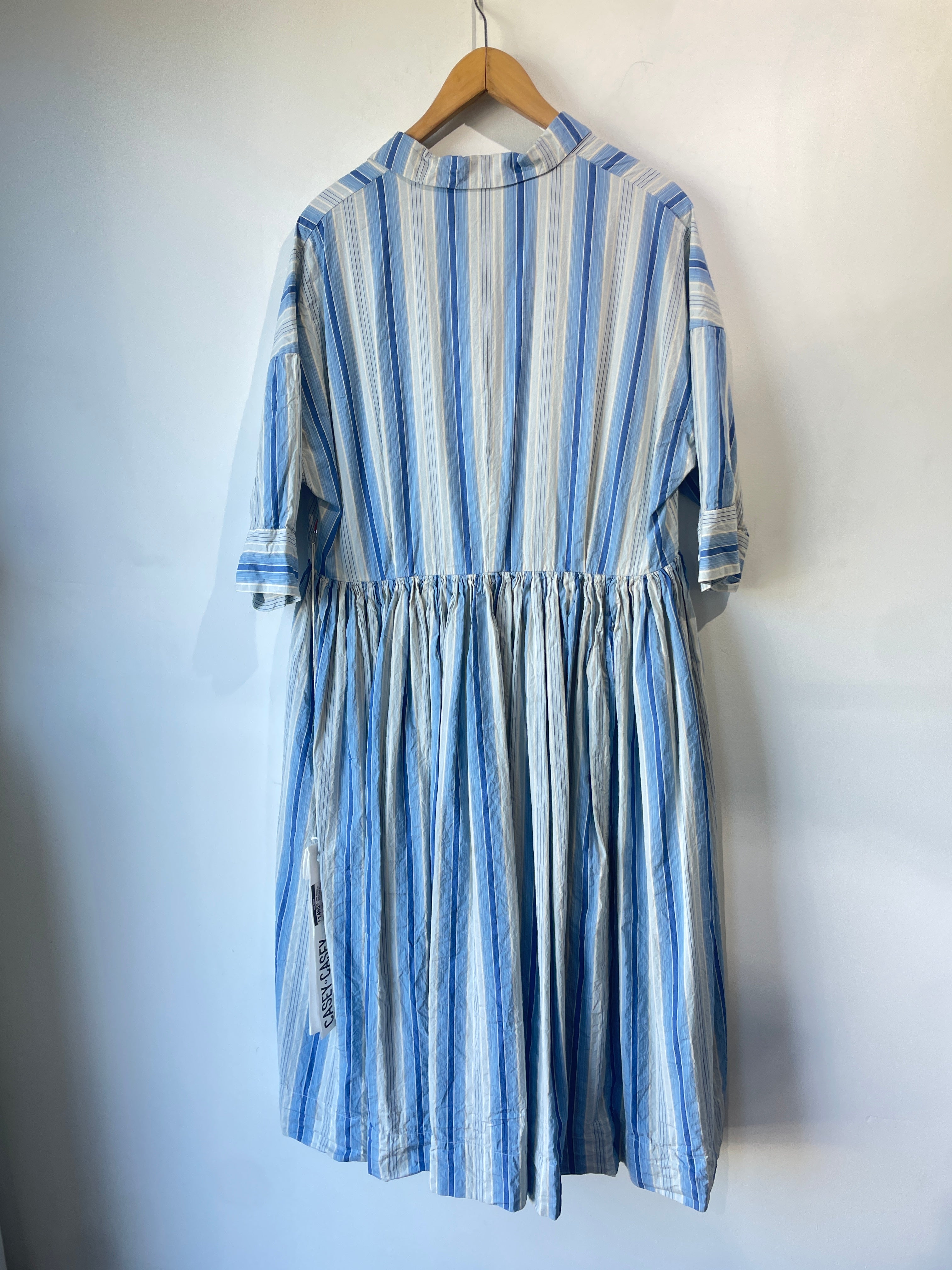 Casey Casey Blue Striped Dress – The Curatorial Dept.