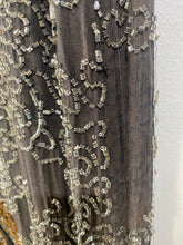 Vintage Glass Bead Sequin Flapper Dress