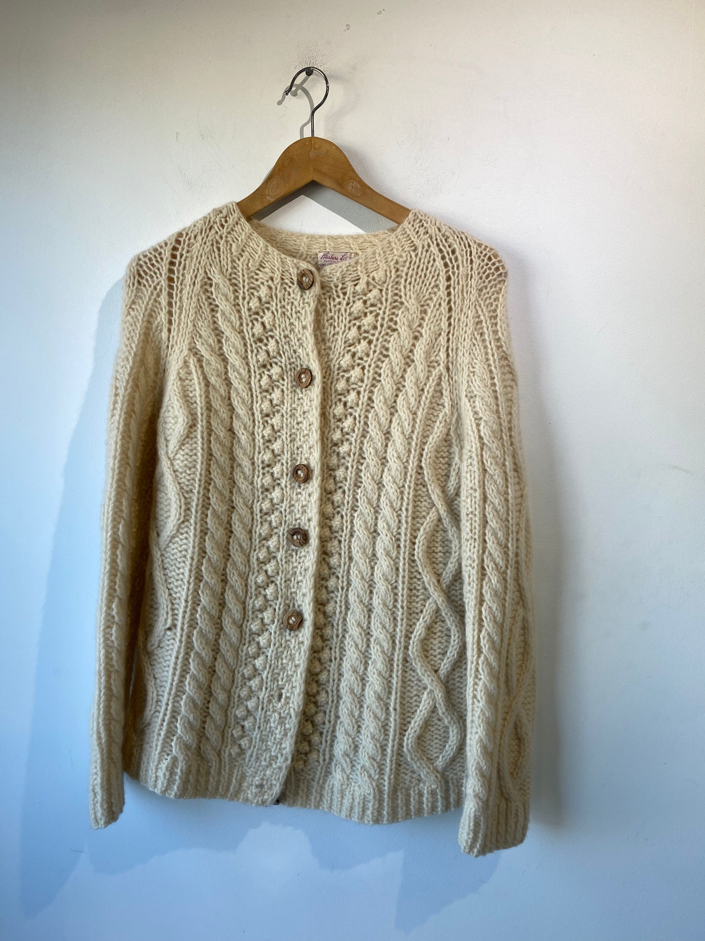 Barbara Lee Knit Wool Cardigan - The Curatorial Dept.