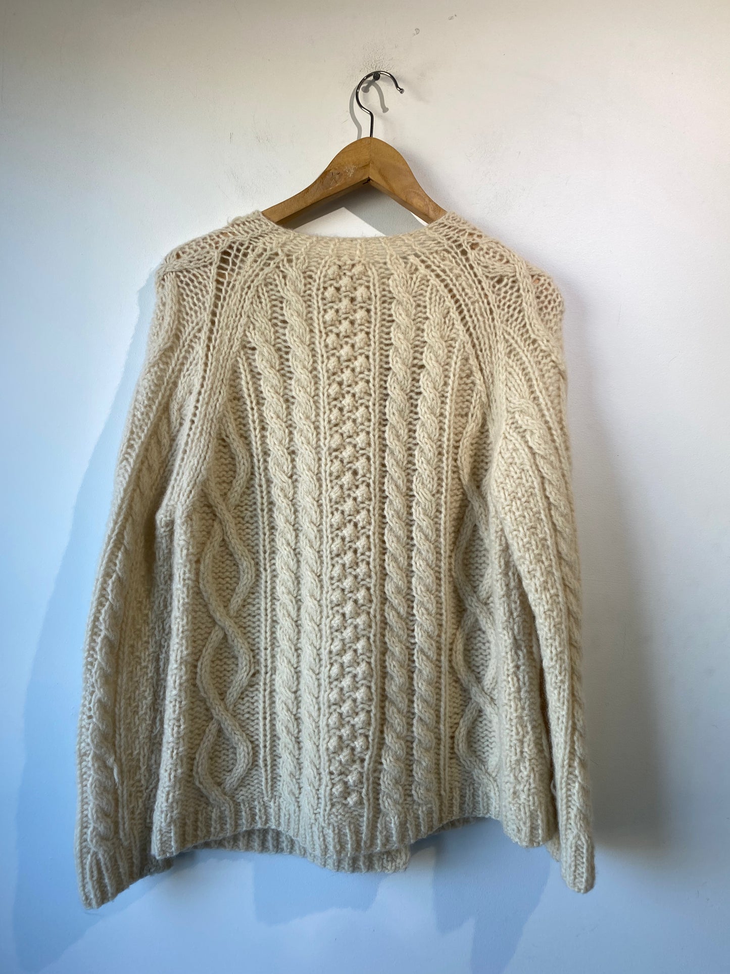 Barbara Lee Knit Wool Cardigan - The Curatorial Dept.