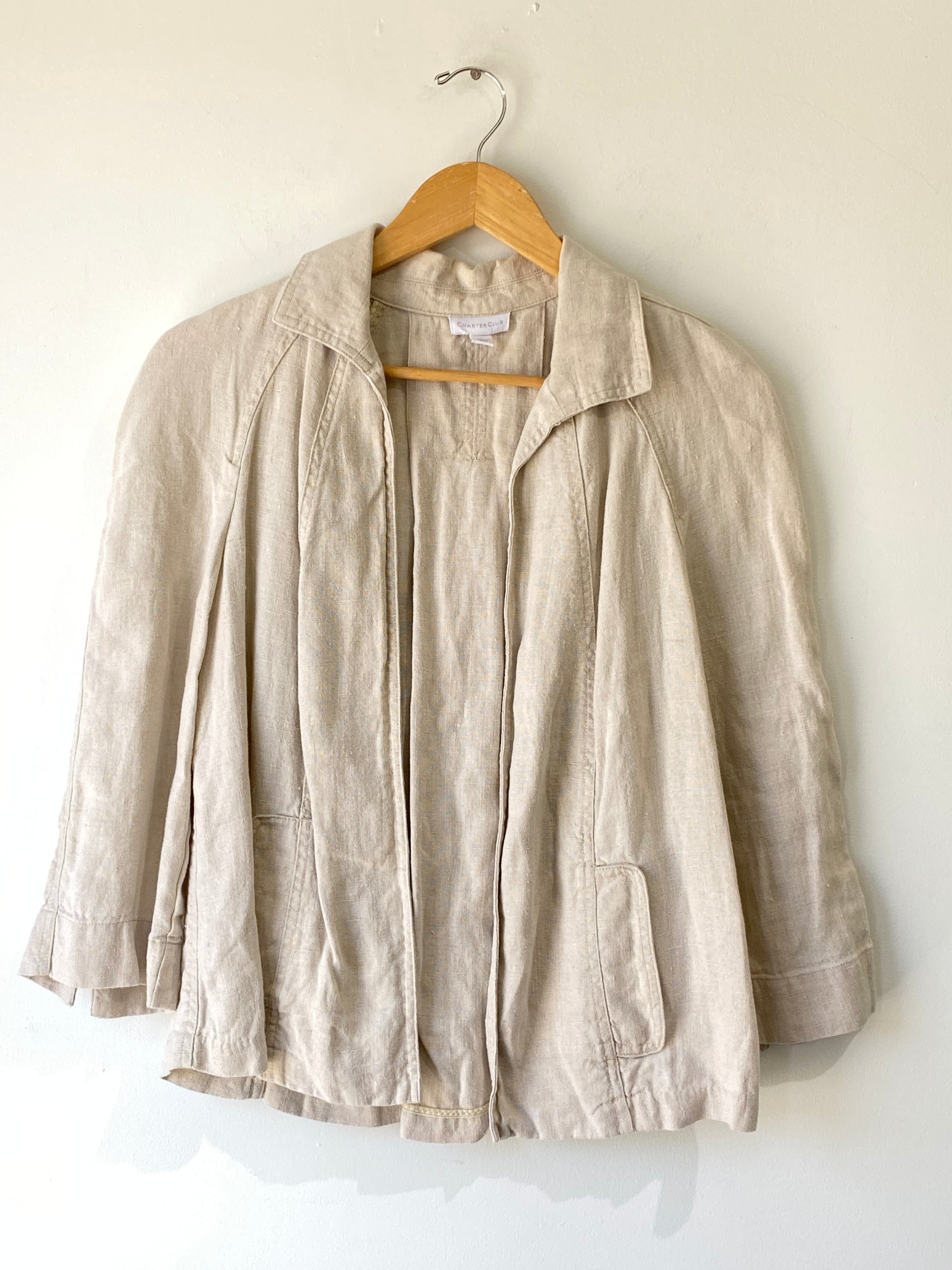 Chartreuse Linen Jacket – Female Hysteria Vintage