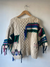 Isabel Marant White and Green Knit Sweater