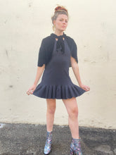 Alaia Black Fit and Flare Dress - The Curatorial Dept.