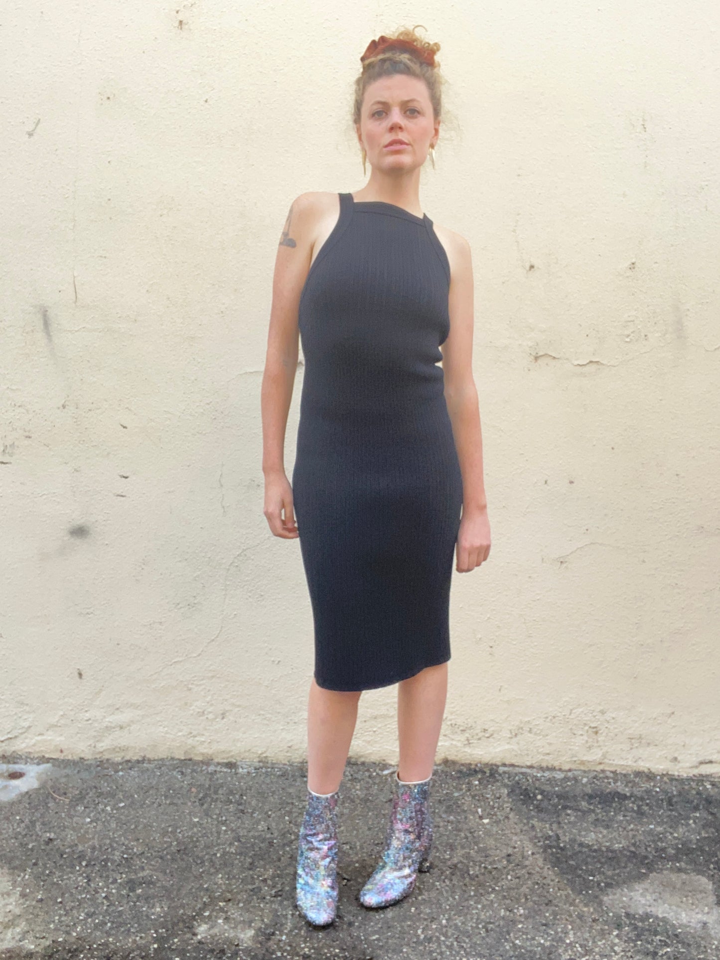 Alaïa Black Bodycon Dress – The Curatorial Dept Alaïa Black Bodycon Dress – The Curatorial Dept