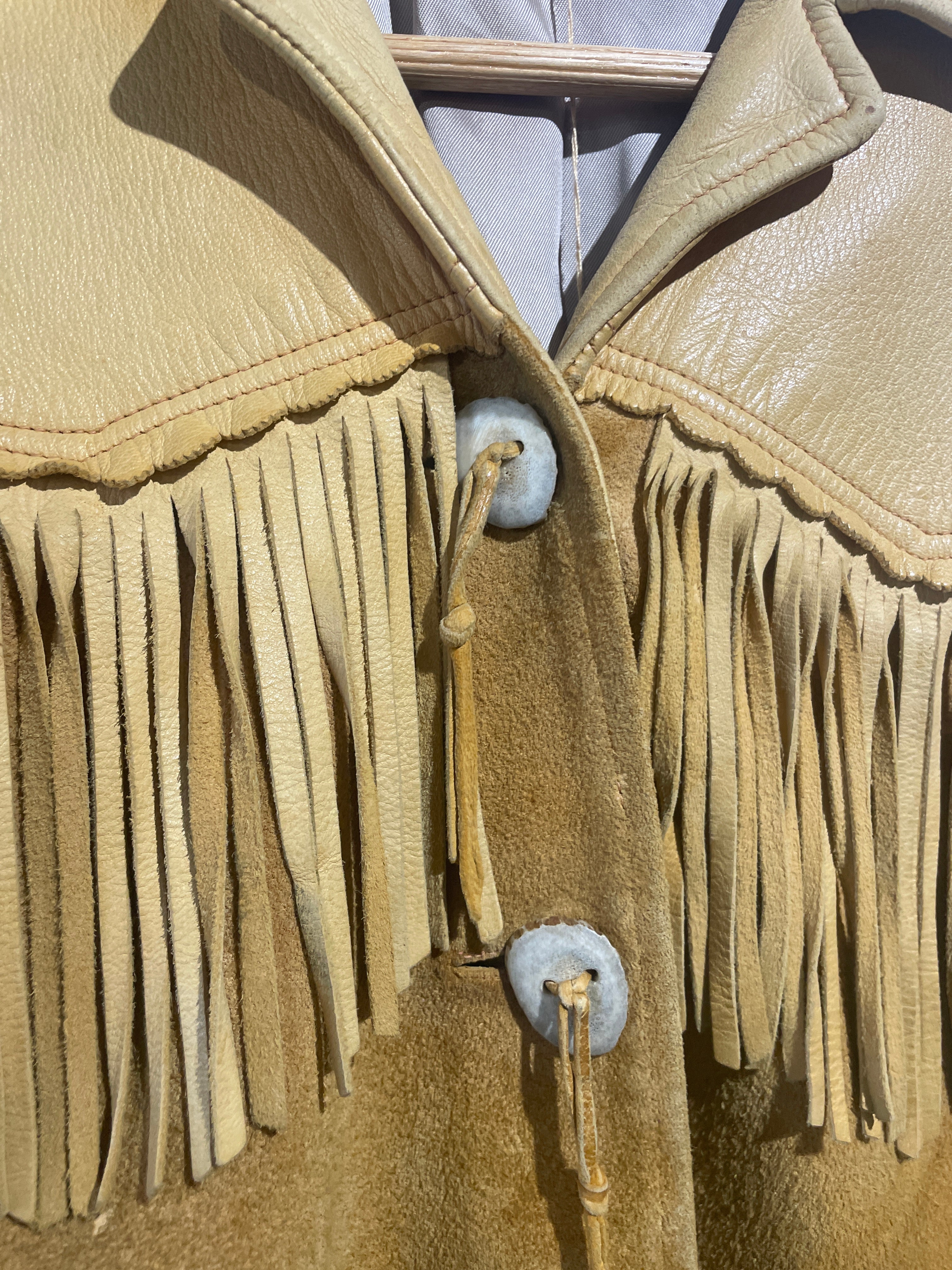 Vintage Suede Fringe Jacket – The Curatorial Dept.