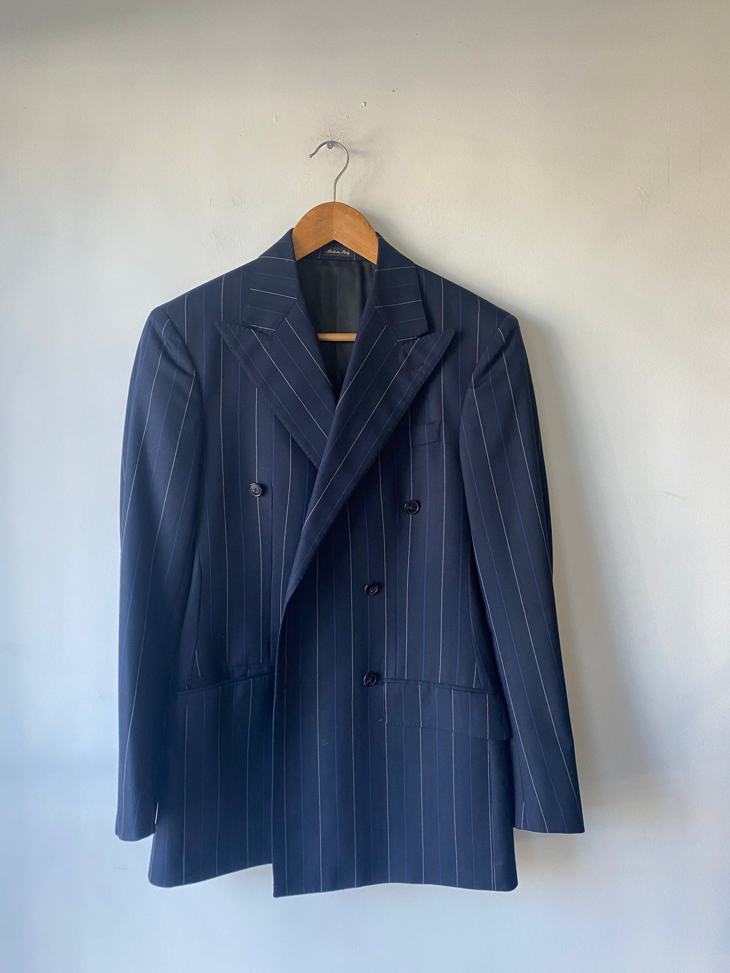 Vintage Ralph Lauren Navy Suit Jacket - The Curatorial Dept.