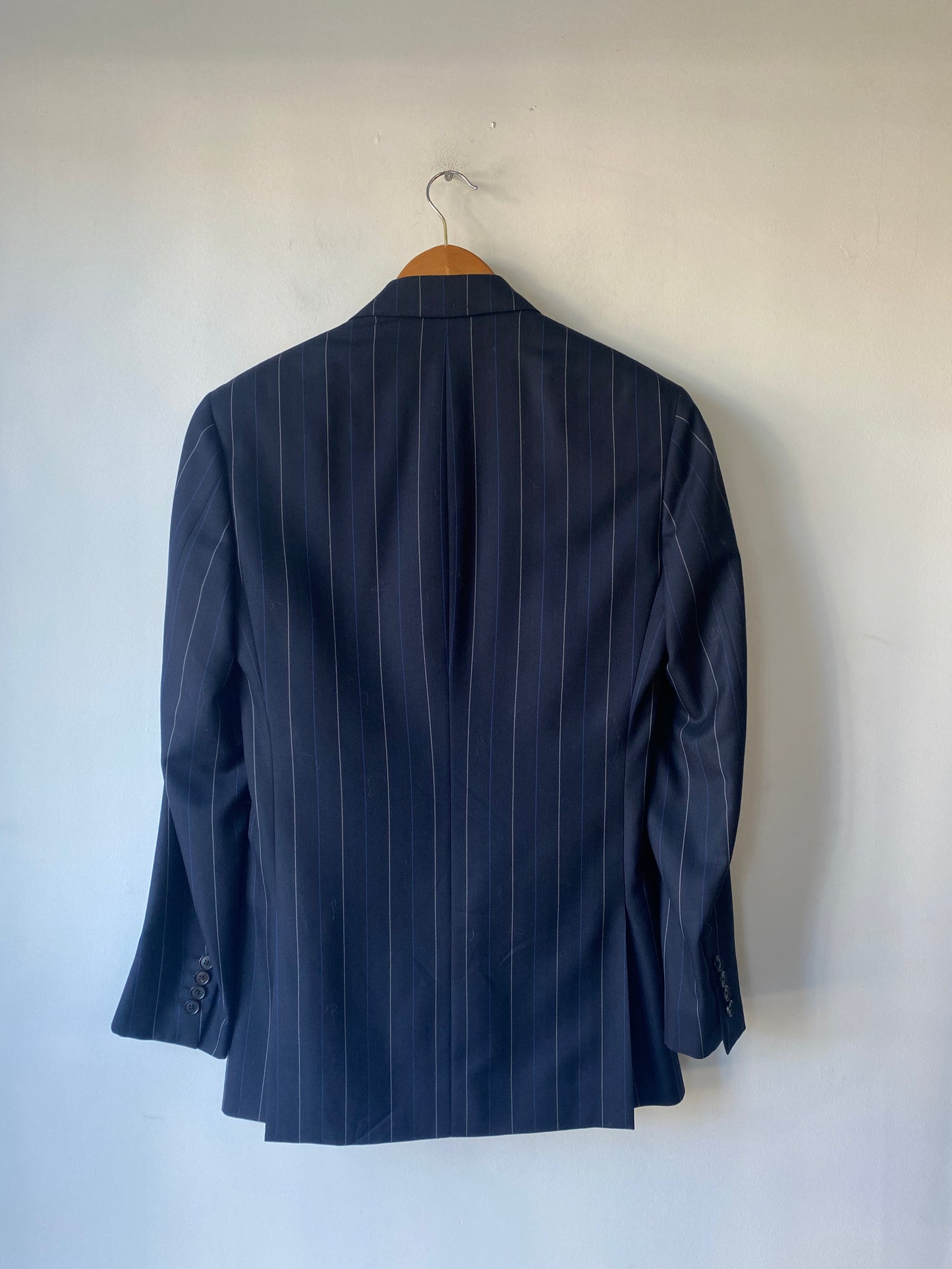 Vintage Ralph Lauren Navy Suit Jacket - The Curatorial Dept.