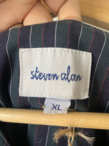 Steven Alan Pinstripe Shirt Dress