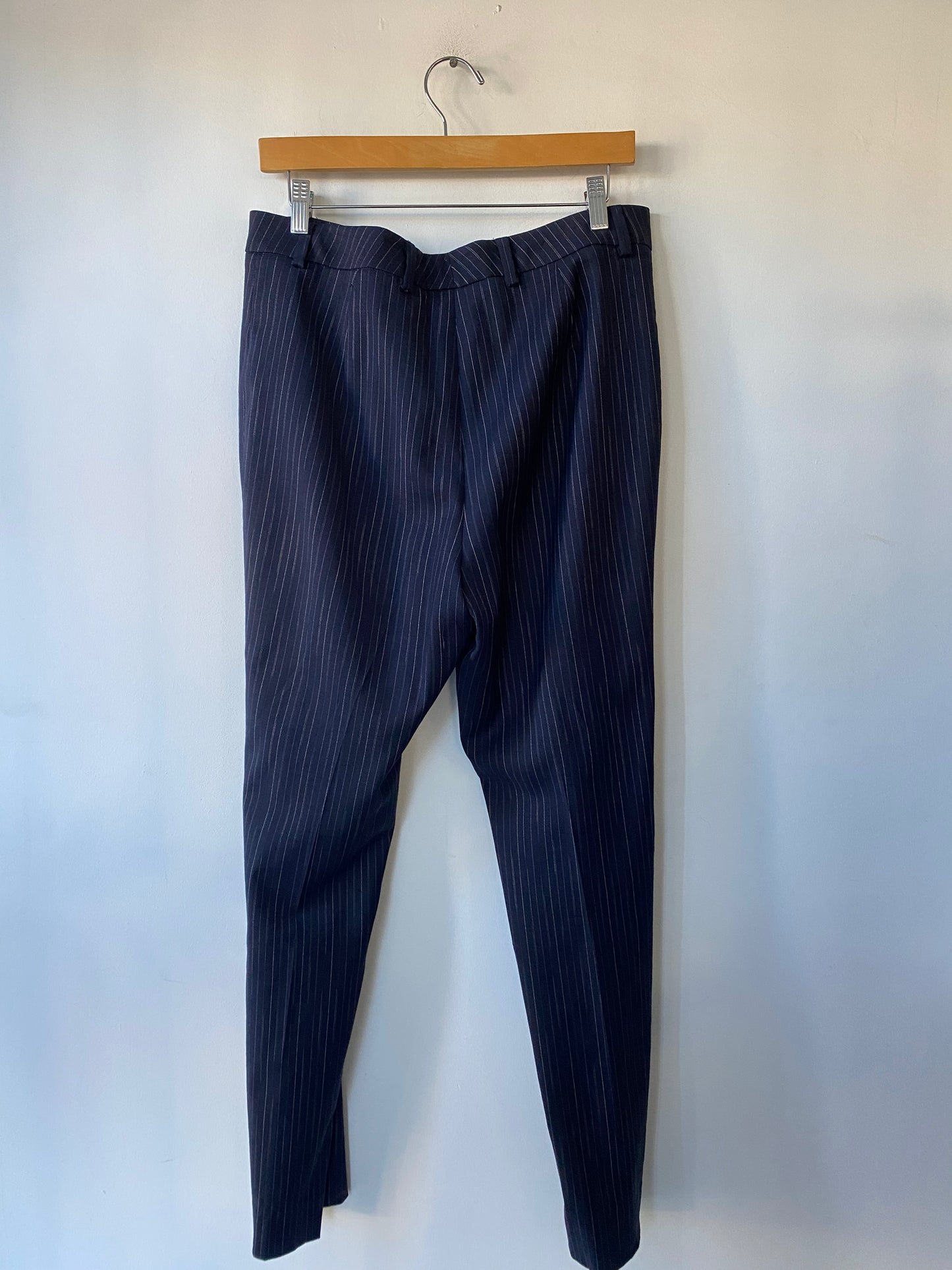 Vintage Bernard Zins Pinstripe Pants - The Curatorial Dept.