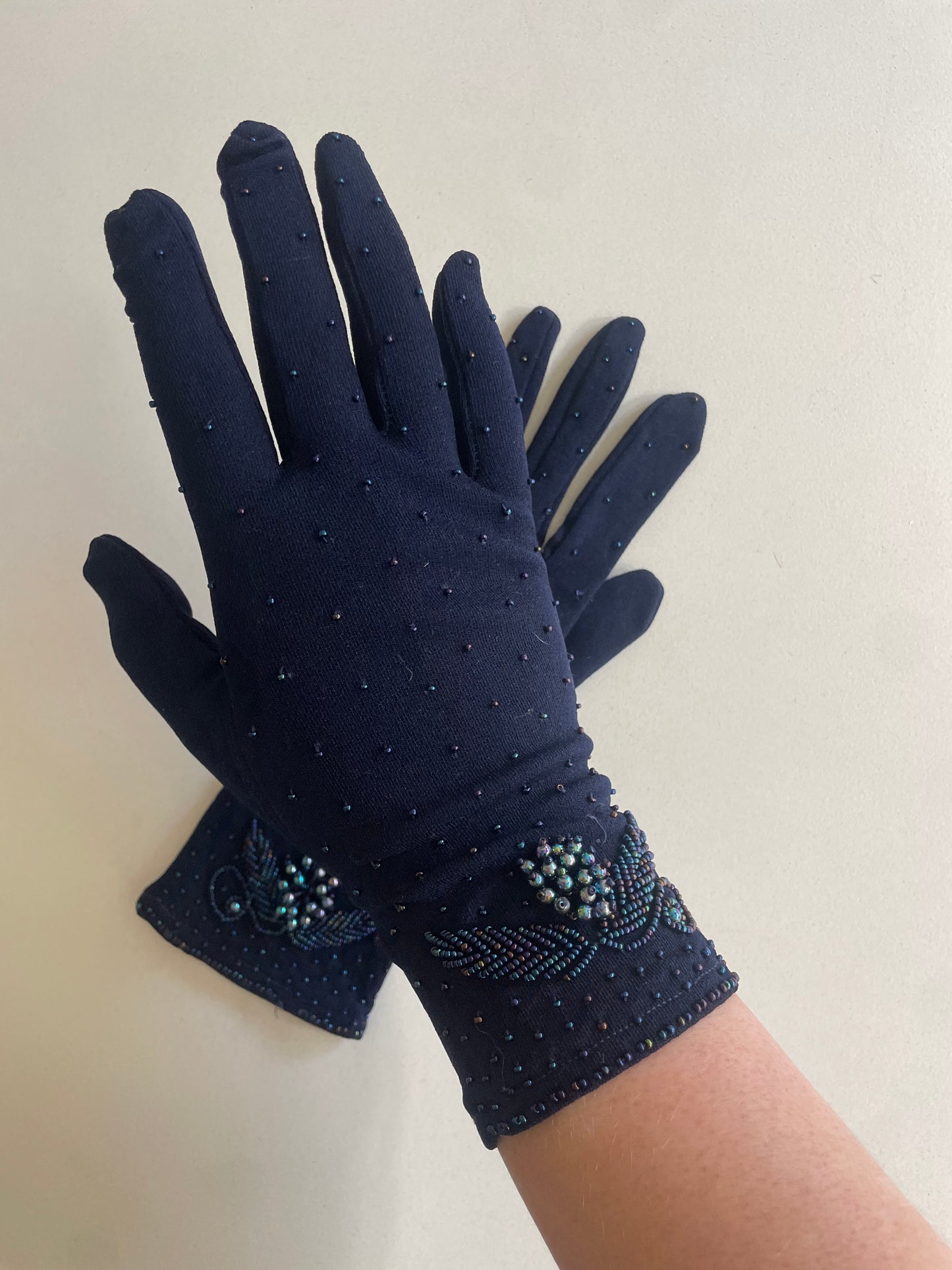 Vintage Beaded Gloves - The Curatorial Dept.