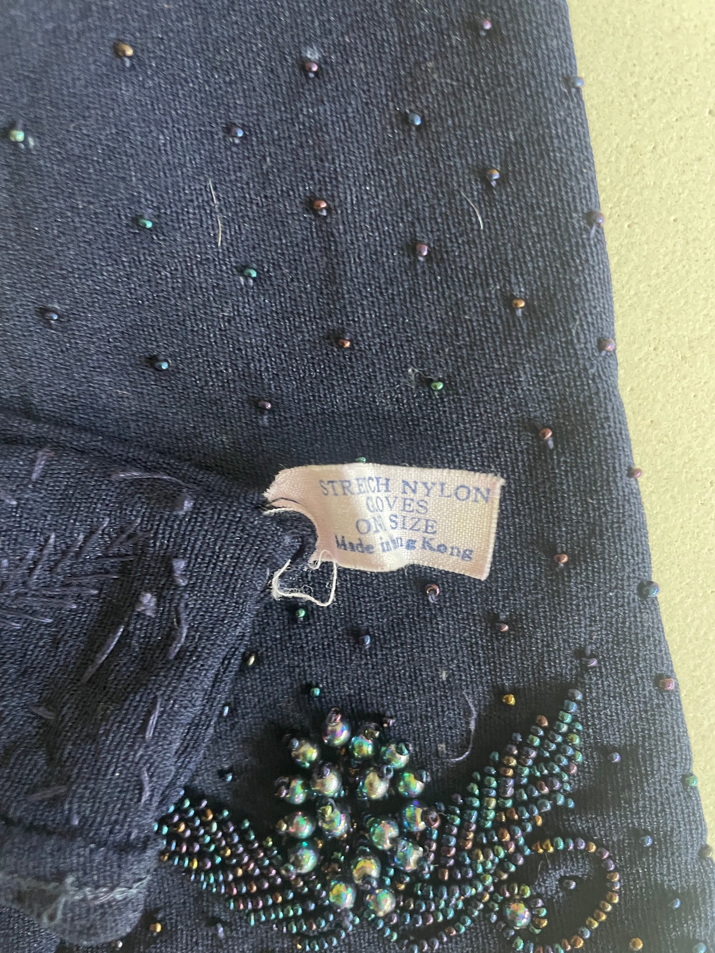 Vintage Beaded Gloves - The Curatorial Dept.