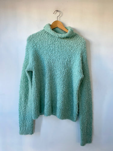 Sies Marjan Seafoam Green Turtleneck Sweater