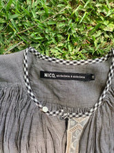 NICO. Nicholson & Nicholson Grey Smock Dress - The Curatorial Dept.