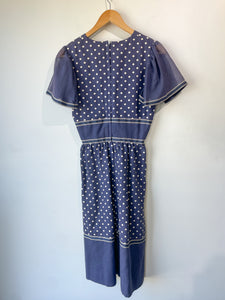 Vintage Herman Marcus Studio Polka Dot Dress