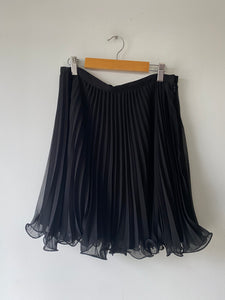 Vintage Alberto Makali Black Frilled Miniskirt