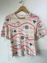 Vintage Nautical Terrycloth T-Shirt