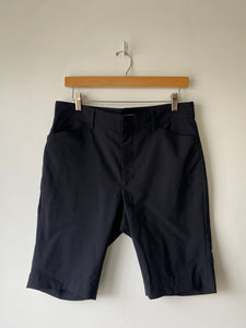6397 Lightweight Wool Black Shorts