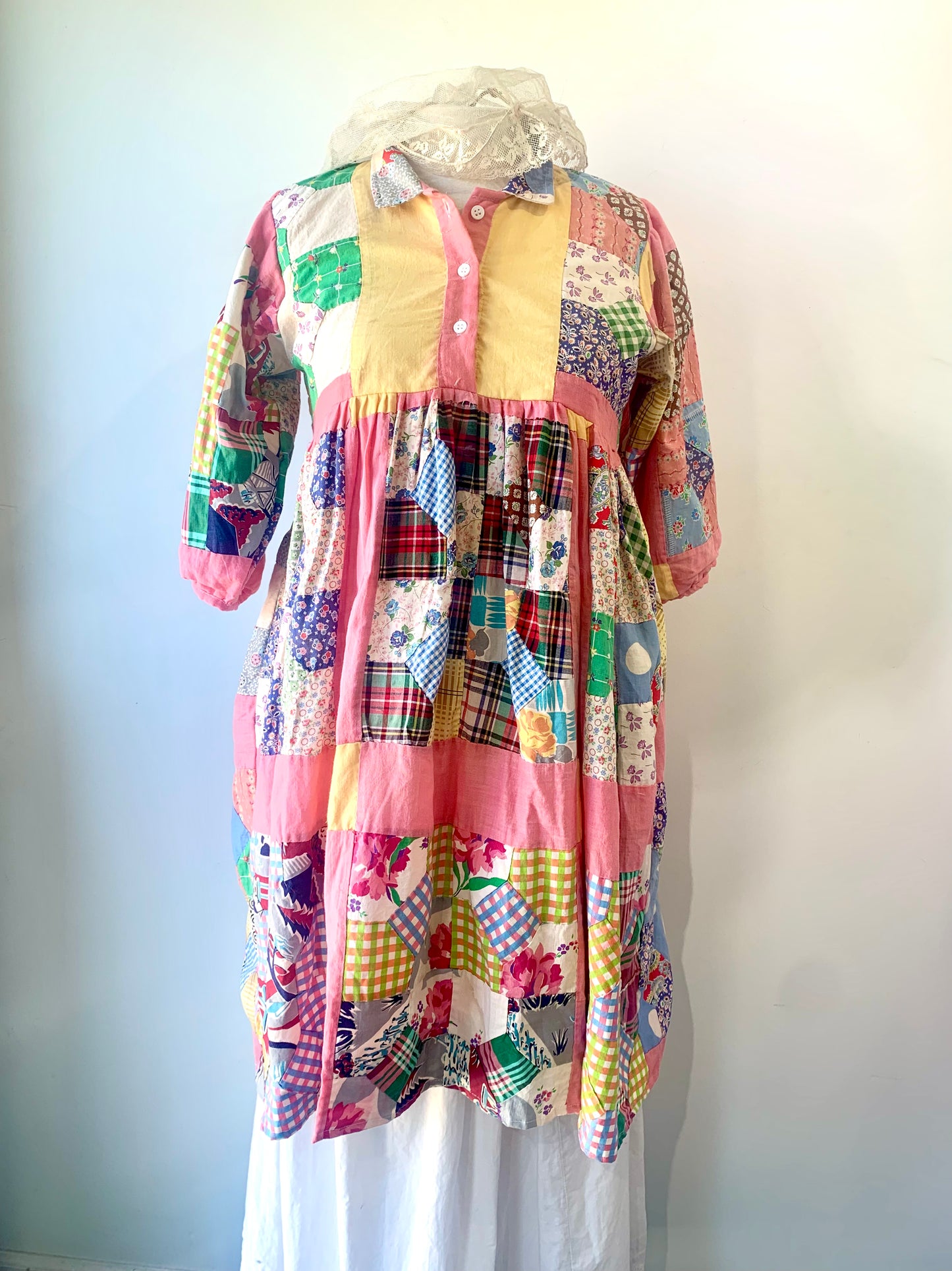 Farewell Francis Gwen Patchwork Dress - The Curatorial Dept.