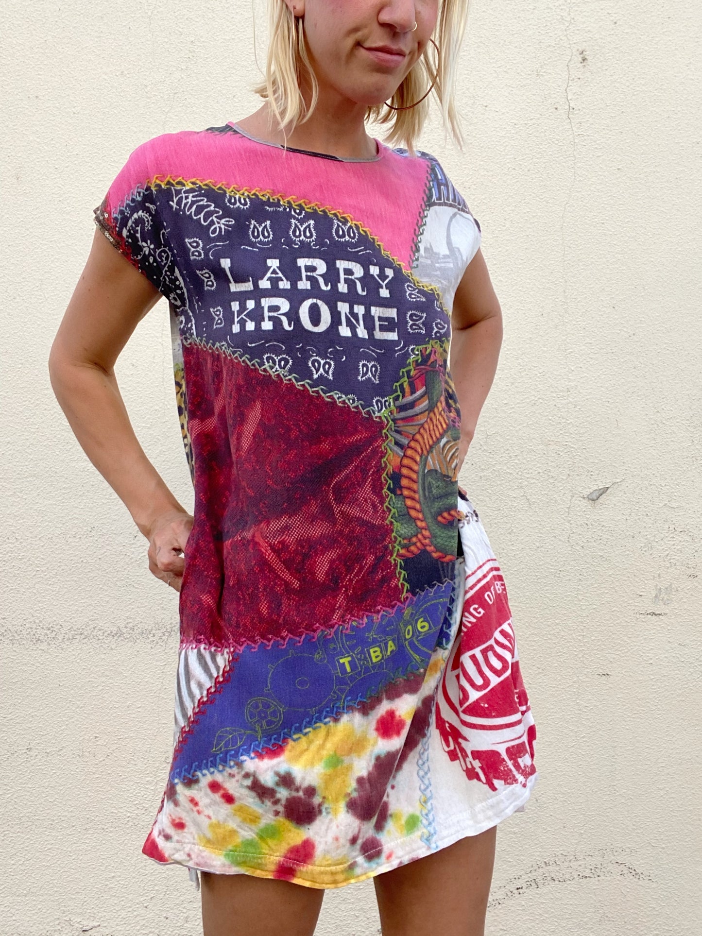 Print All Over Me T Shirt Dress - The Curatorial Dept.