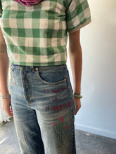 Vintage Gucci Embroidered Jeans