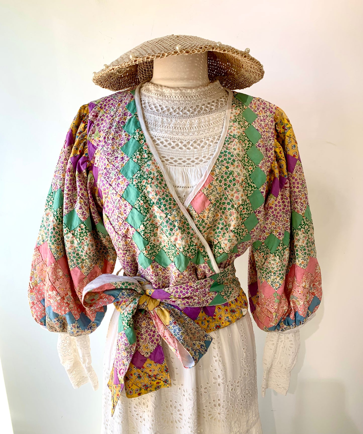 Farewell Francis Juliette Patchwork Blouse - The Curatorial Dept.