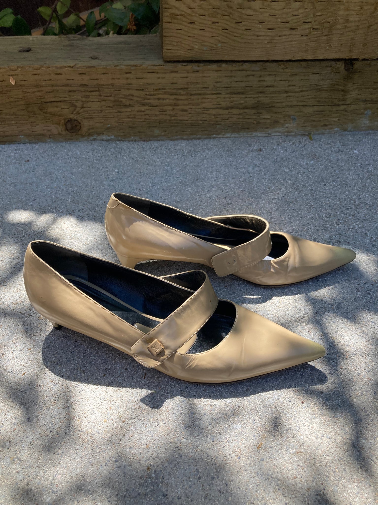 vintage louis vuitton heels