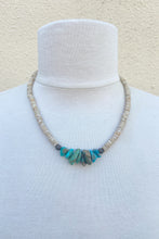 Vintage Turquoise Heishi Bead Necklace - The Curatorial Dept.