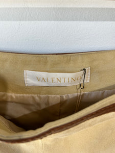 Vintage Valentino Suede Pants